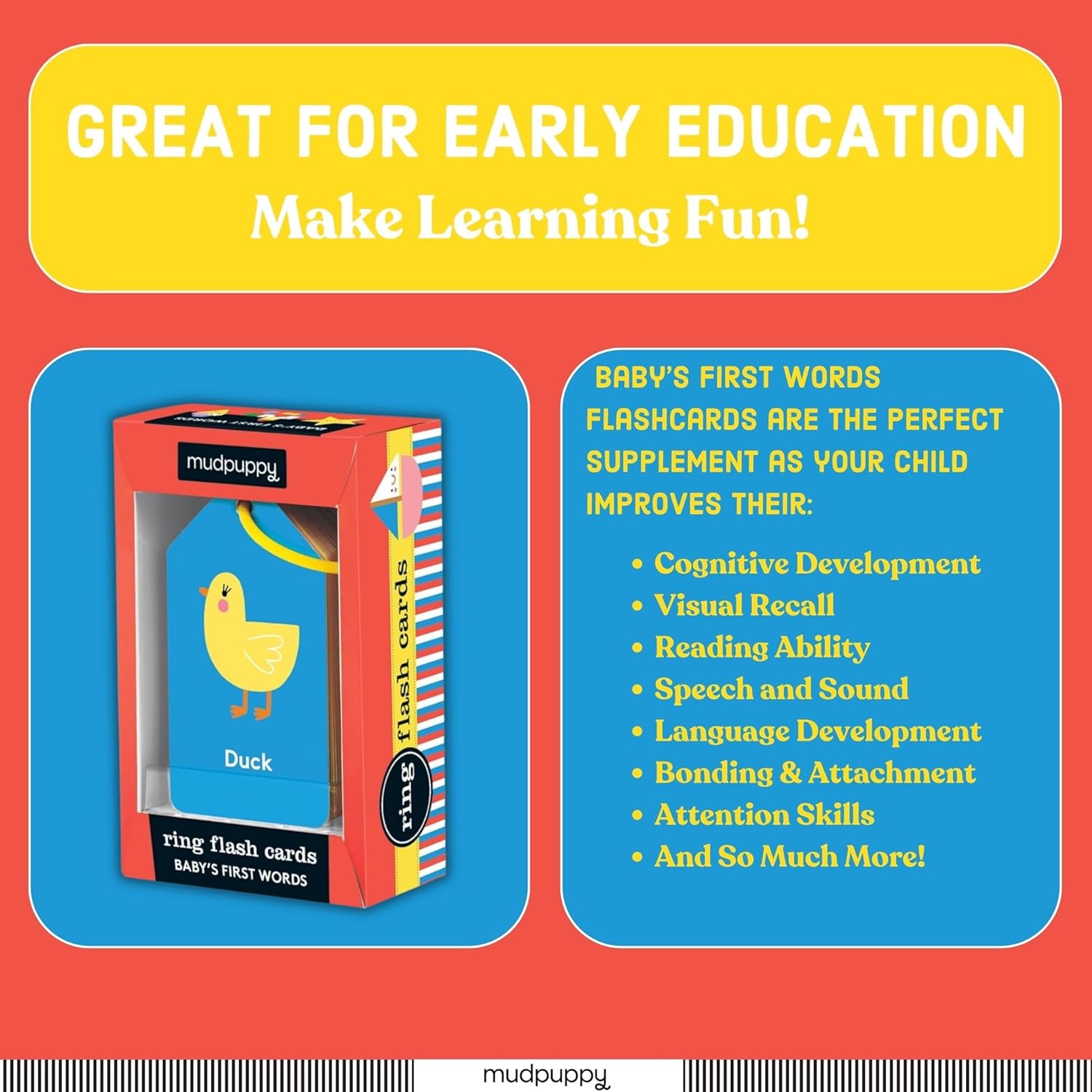 Flashcard Ring Baby'S First Words