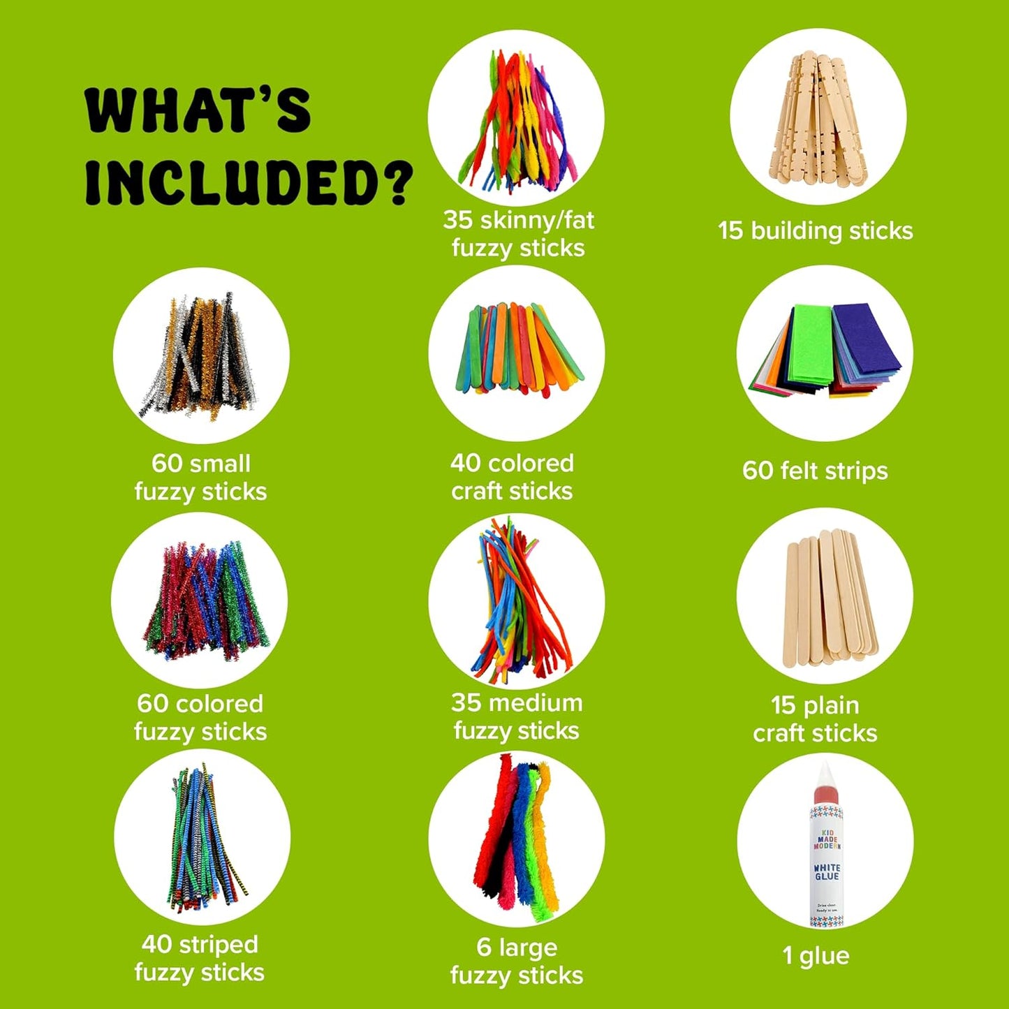 Arts and Craft Kit – a DIY 3.8 Pounds of Hobby Craft Supplies & Materials Box for Creative Art Projects for Kids Age 4 5 6 7 8 9 10 11 & 12 Year Old Girls & Boys