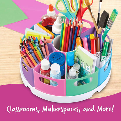 Create-A-Space Storage Center - Desk Organizer for Kids, Homeschool, Caddy, Back to School, Classroom Must Haves